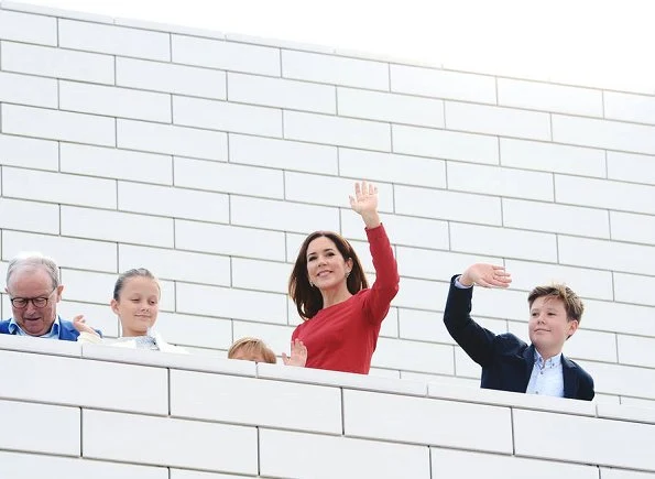 Crown Prince Frederik, Crown Princess Mary, Prince Vincent, Princess Josephine, Prince Isabella and Prince Christian