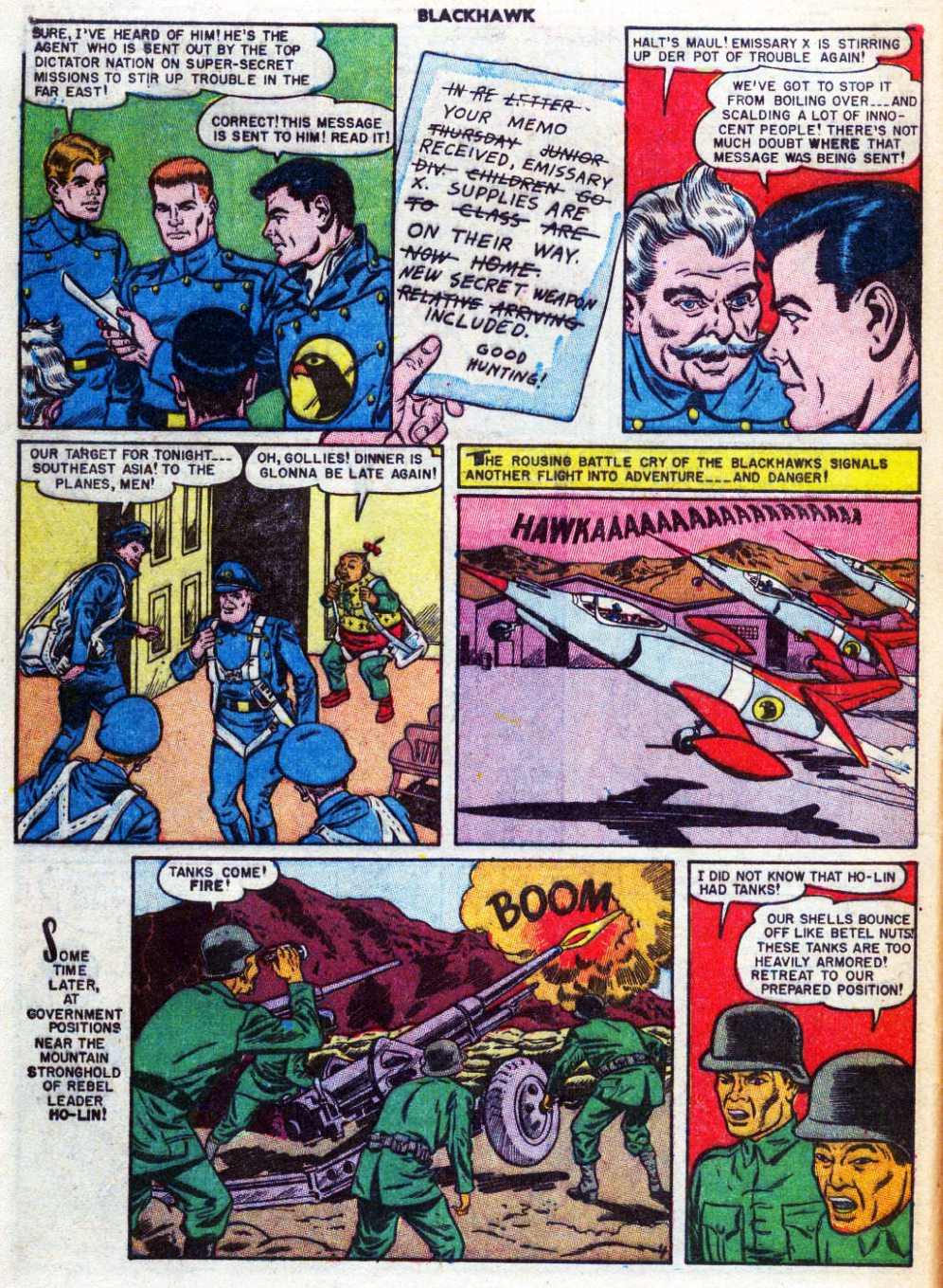 Read online Blackhawk (1957) comic -  Issue #41 - 6