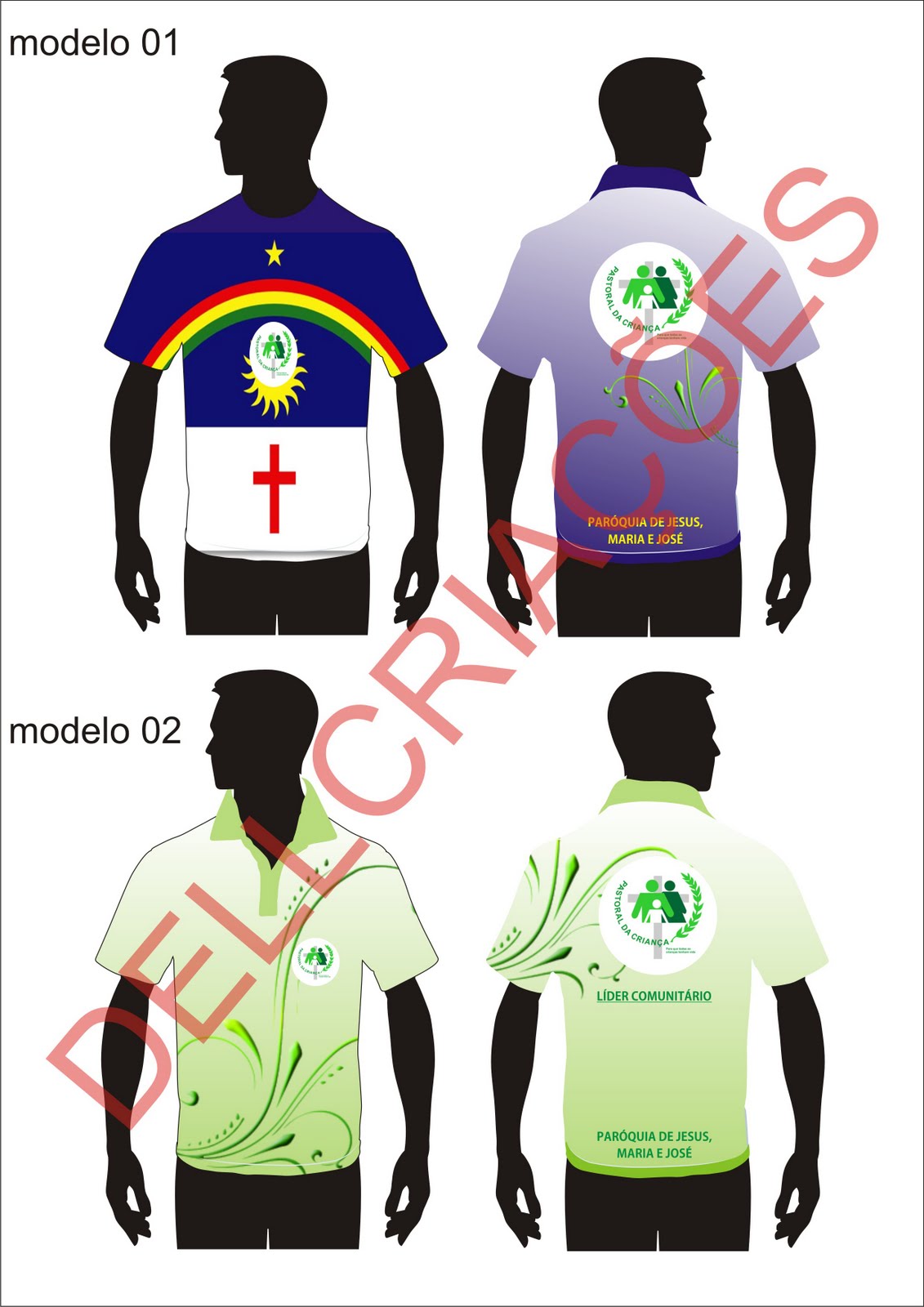DELLCRIAÇÕES CAMISAS PASTORAL DA CRIANÇA BOM CONSELHO/PE DELLCRIAÇÕES CAMISAS PASTORAL DA CRIANÇA BOM CONSELHO/PE