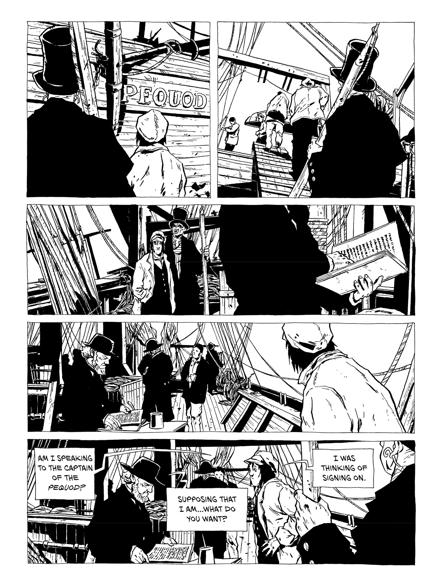 Read online Moby Dick comic -  Issue # TPB (Part 1) - 33