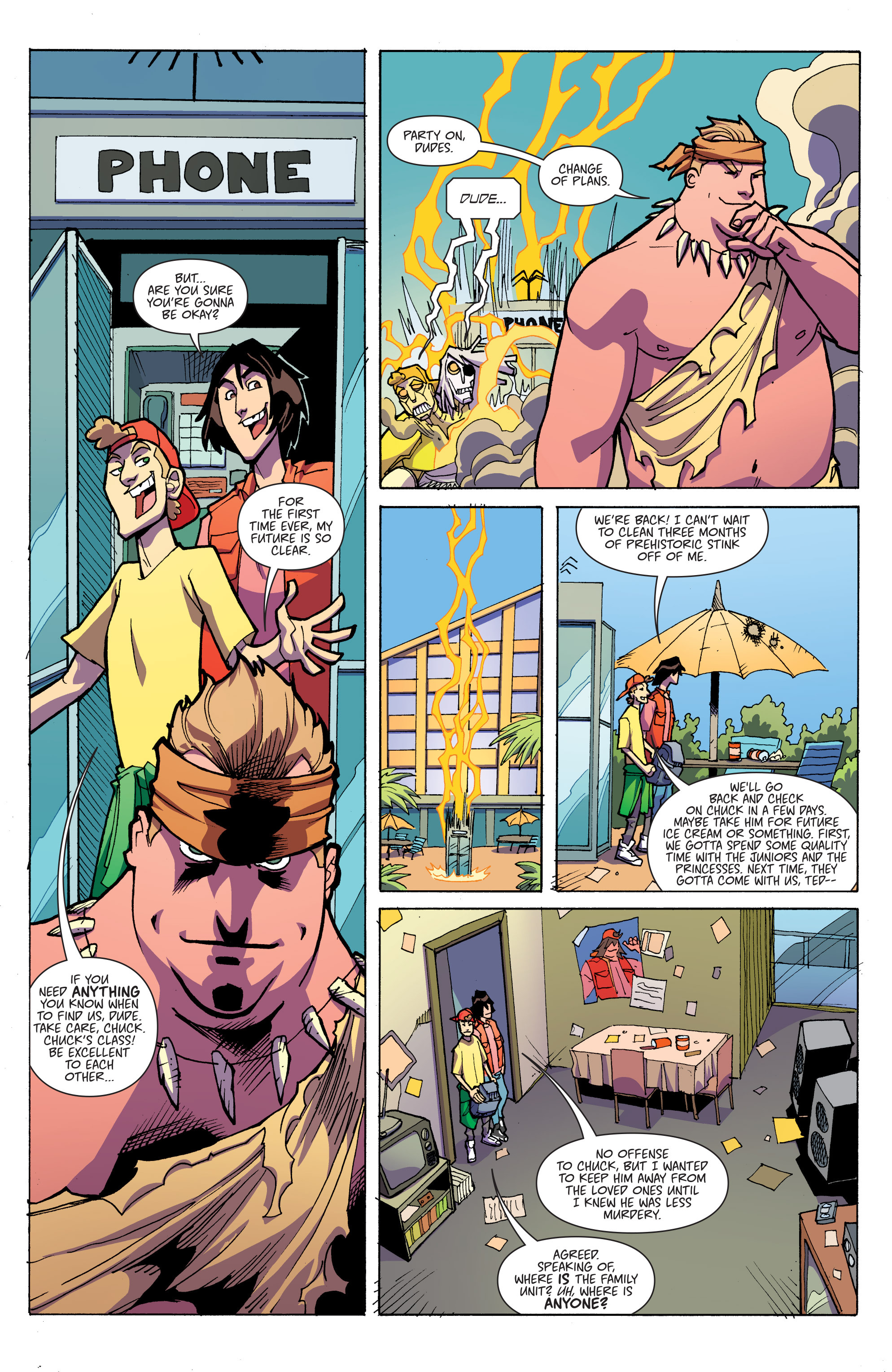 Read online Bill & Ted's Most Triumphant Return comic -  Issue #3 - 16