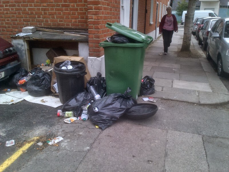 Fortune Green Spotlight Rubbish our streets are a mess! Time for a