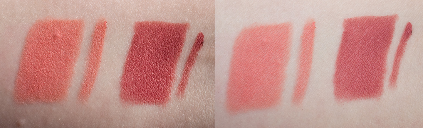 NYX Liquid Suede Cream Lipstick in Life's A Beach, Soft-Spoken, and Te...