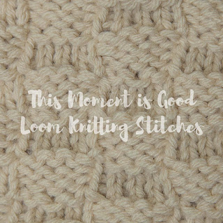 Loom Knit 4 stitch check