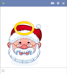 Good Santa Facebook Sticker