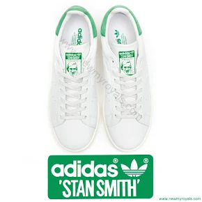 Crown Princess Victoria wore Adidas Stan Smith Sneakers