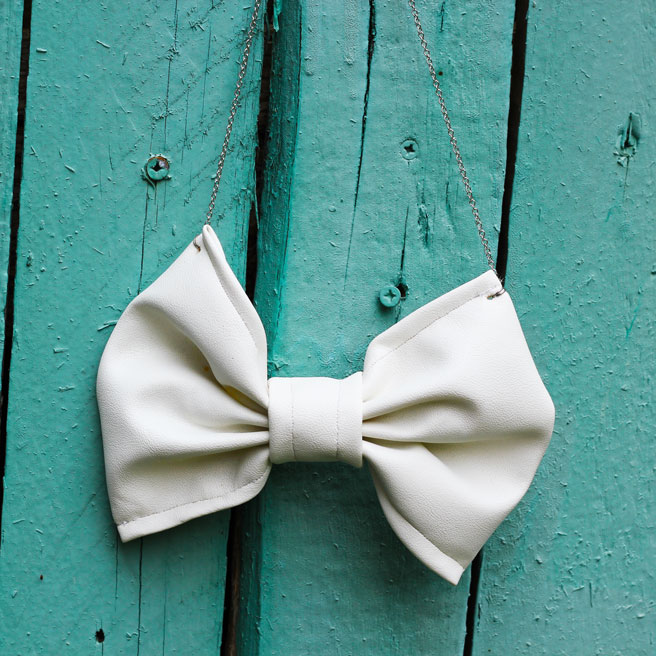 DIY | Big Bow Necklace