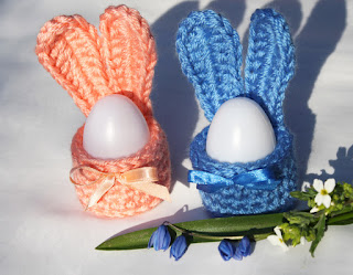 Пасхальный декор для яиц цветные кролики 6х12 [2.66.2]