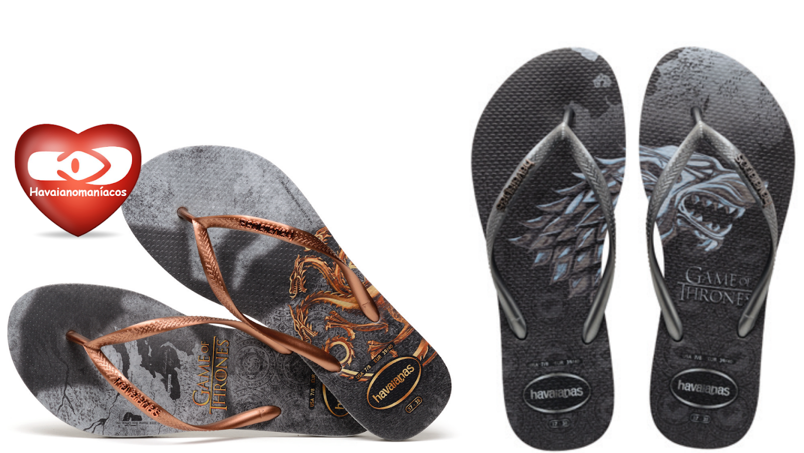 havaianas game of thrones slim