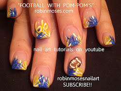 football nails nail pom sports ufc november sport tapout cheerleader fighting poms both found season ultimate