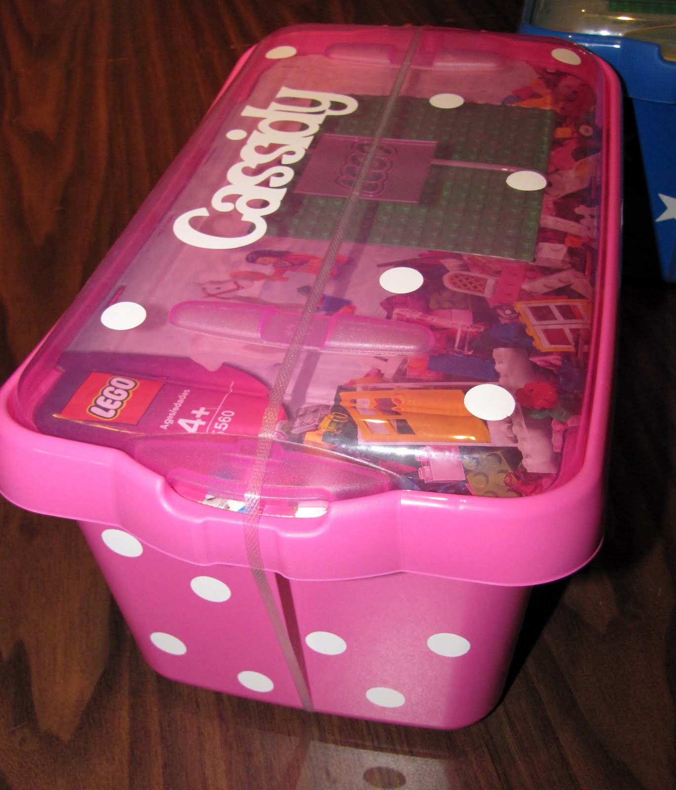 Jen's Happy Place Personalized Tubs of LEGOS