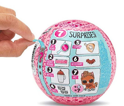 L.O.L. Surprise Pets Eye Spy шарик розового цвета с питомцем