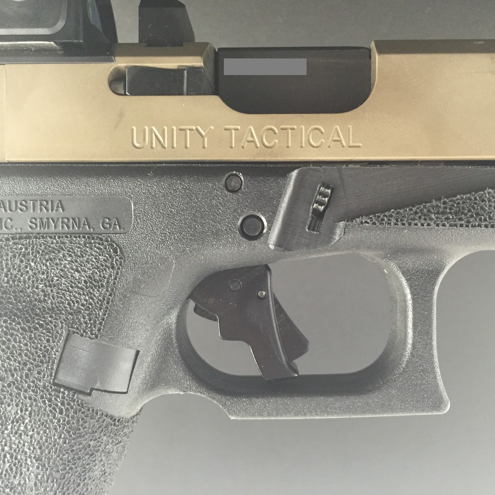 Minivan Door Gunner Glock Triggers Compared Agency, Apex w/ Ghost