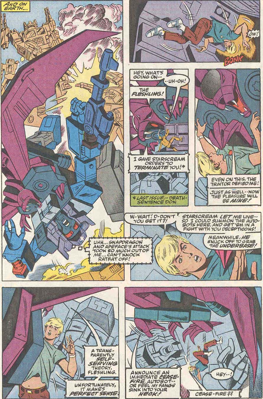 Read online The Transformers (1984) comic -  Issue #50 - 11