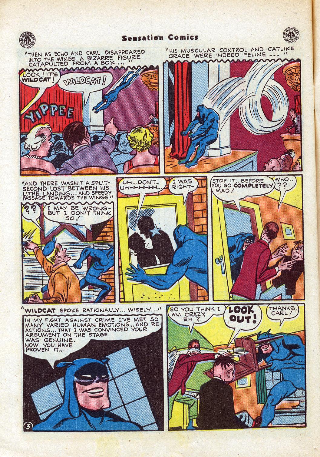 Read online Sensation (Mystery) Comics comic -  Issue #46 - 44
