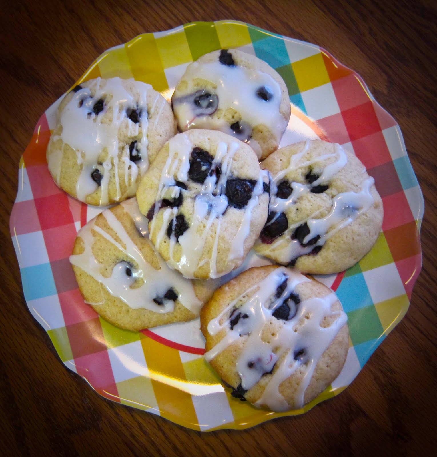 Lemon Blueberry Buttermilk Cookies FOOD