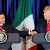 Felicita Trump a Peña y confía en buena relación con AMLO