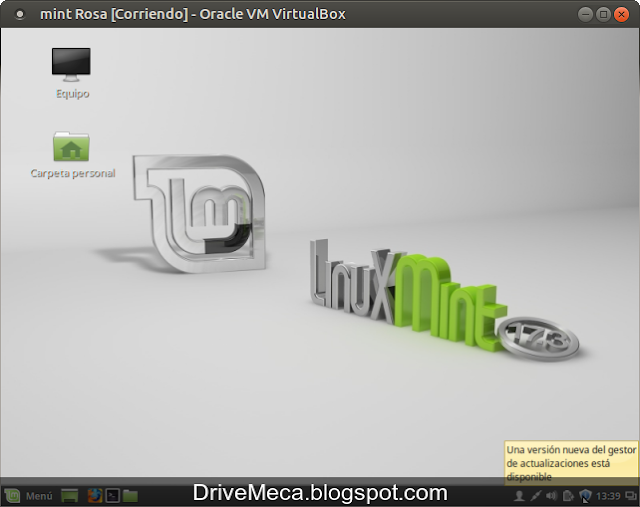 DriveMeca instalando Linux Mint 17.3 Rosa paso a paso