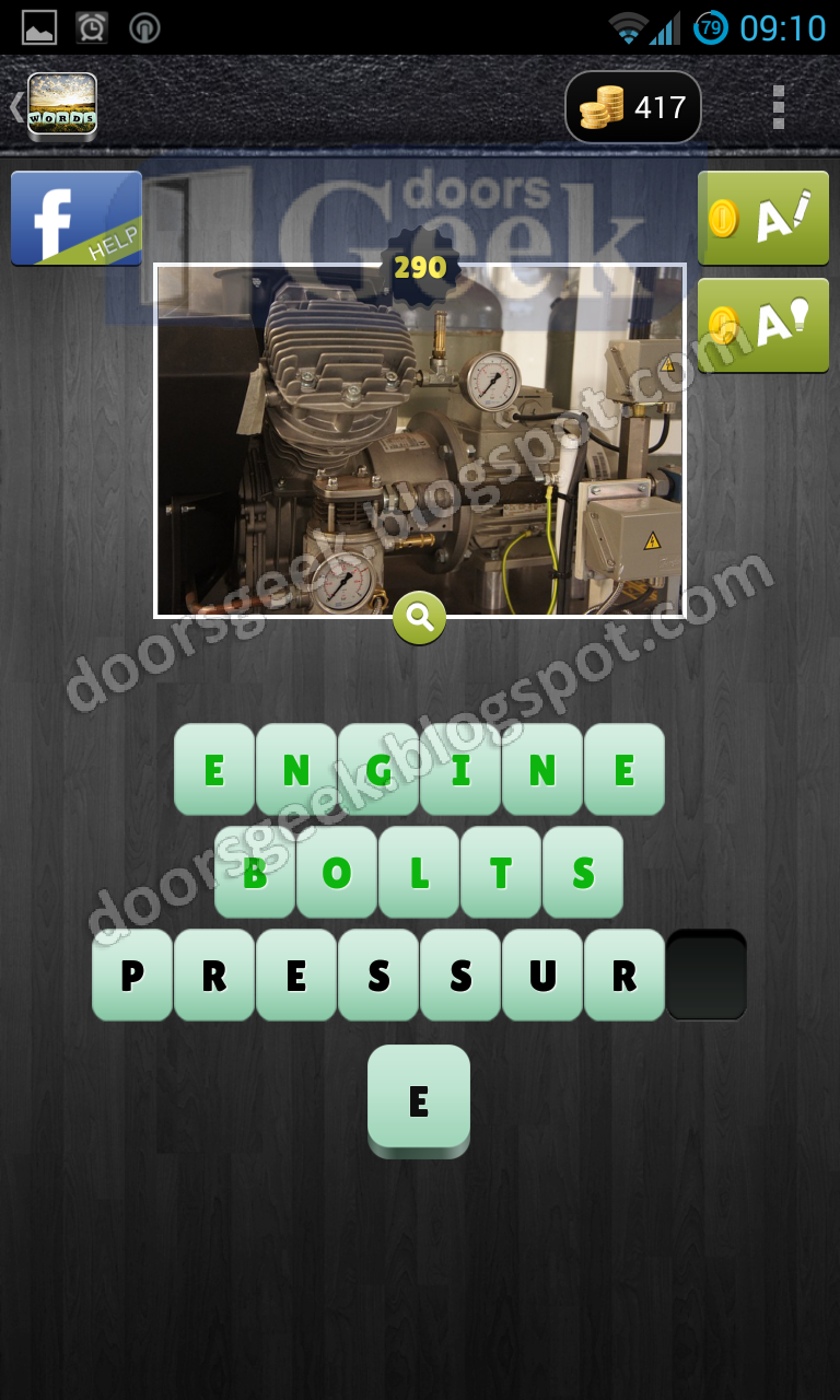 Words in a Pic Level 290 Doors Geek