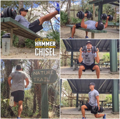 Hammer and Chisel Week 7 - Hammer and Chisel Workout Sheets - Hammer and Chisel for Obstacle Course Racing - Hammer and Chisel Challenge Group