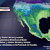 Se pronostica ambiente frío en gran parte de México y vientos en el litoral del Golfo de México y la Península de Yucatán