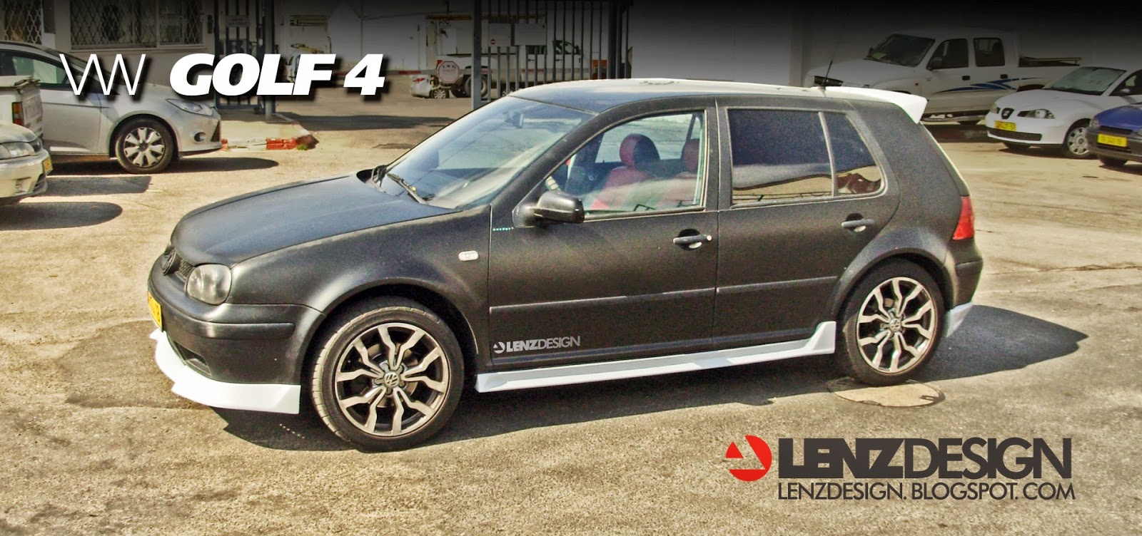 VW Golf 4 Tuning Lenzdesign. שיפורים חיצוניים לרכב - Auto ...