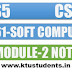 CS361 Soft Computing Module-2 Note | S5 CSE