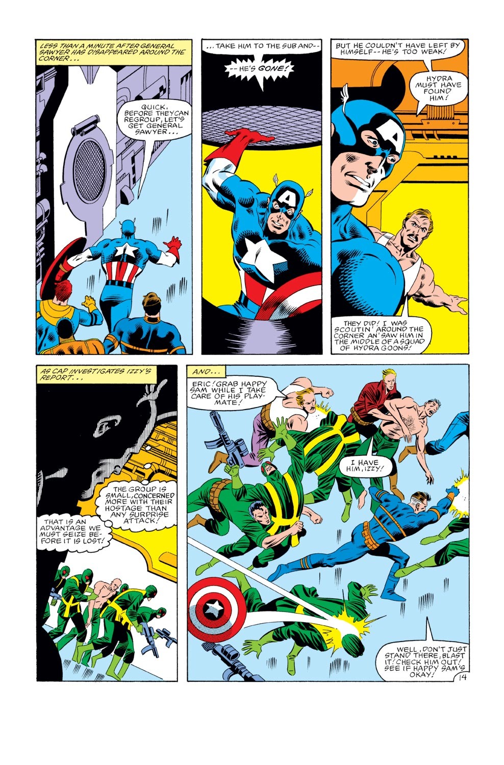 Read online Captain America (1968) comic -  Issue #274 - 15