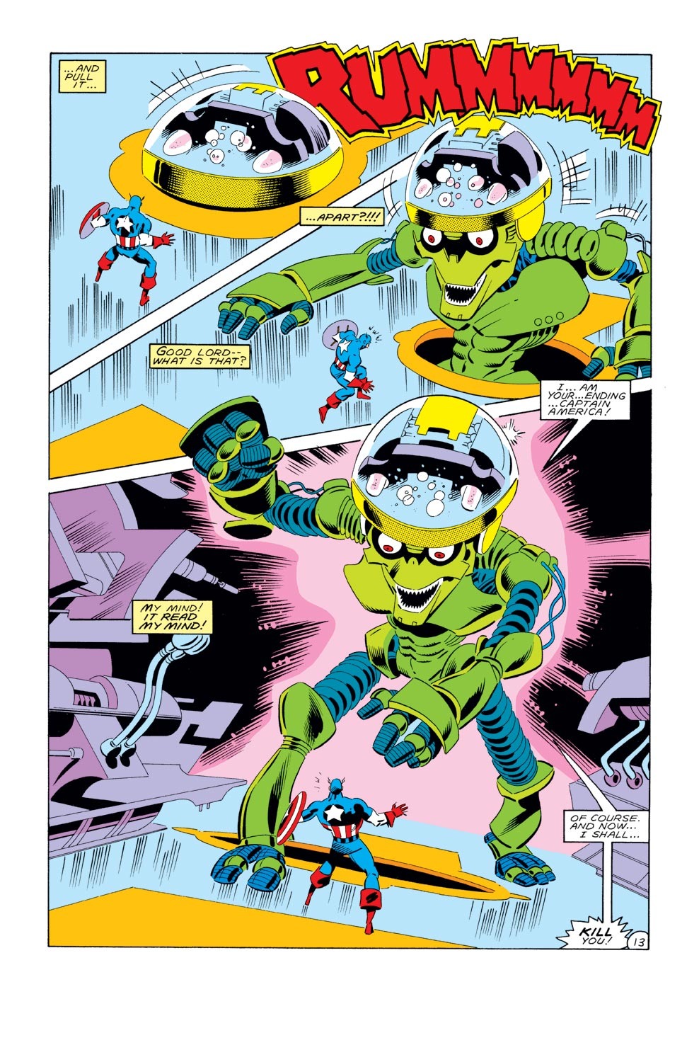 Read online Captain America (1968) comic -  Issue #289 - 14