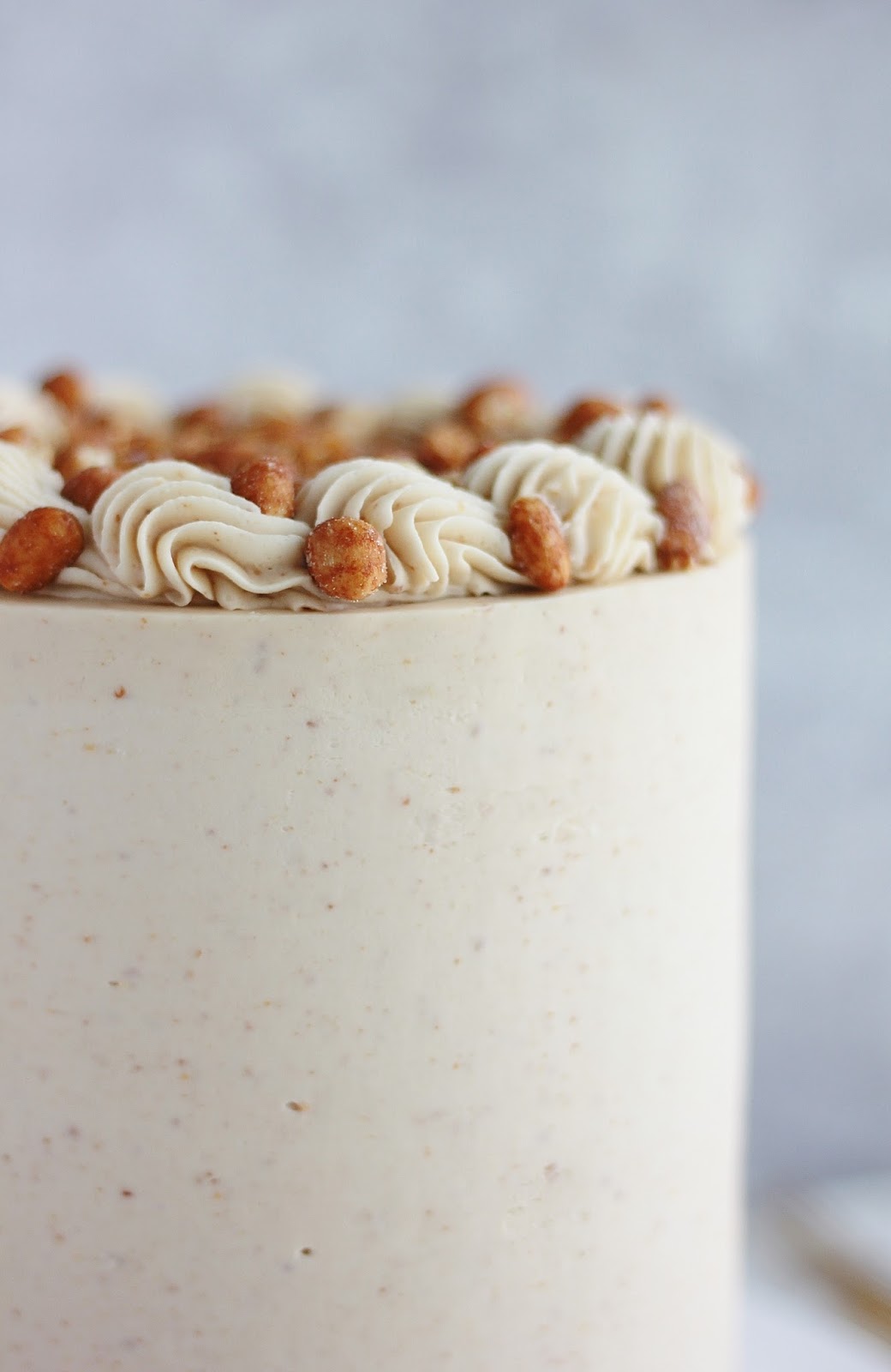 Honey Roasted Peanut Butter Cake