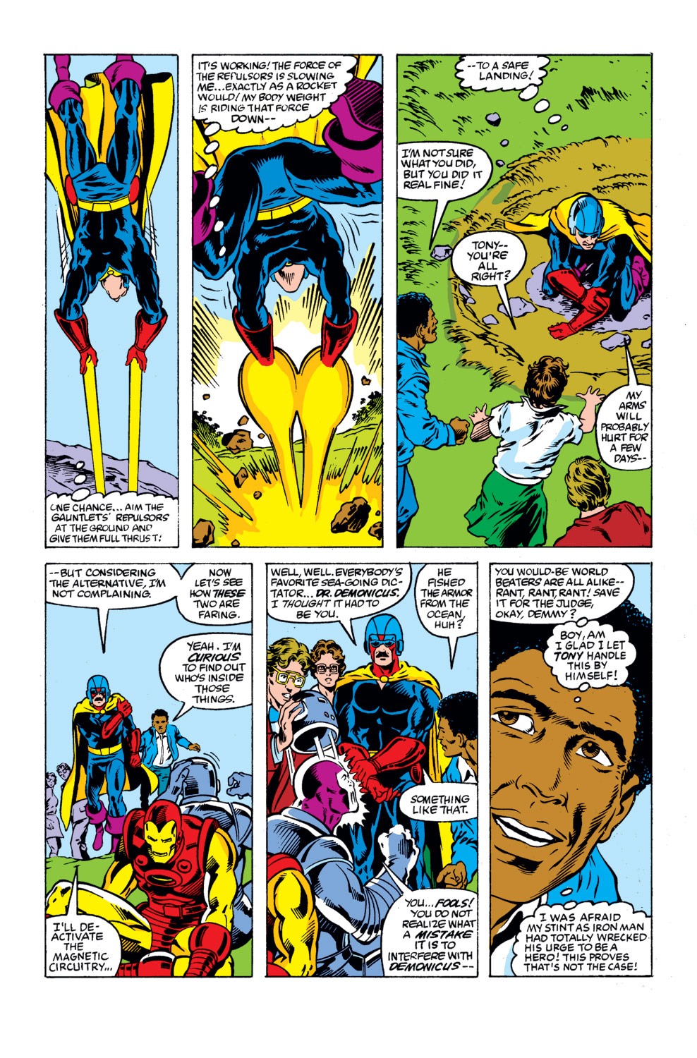 Read online Iron Man (1968) comic -  Issue #196 - 22