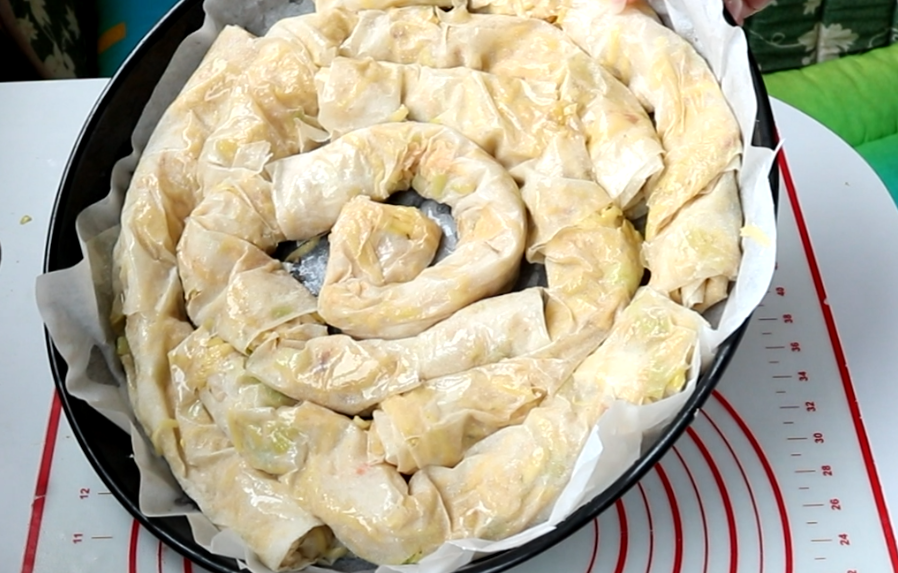 Bakina kuhinja posna brza fantastična pita sa prazilukom i krompirom Bakina kuhinja