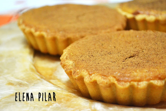 Tartitas de calabaza (mini pumpkin pies)