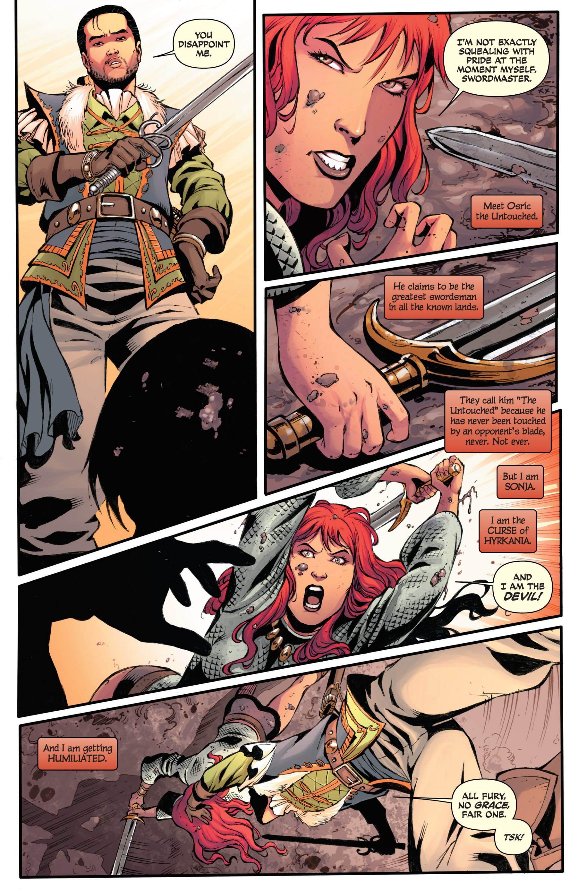 Read online Red Sonja (2013) comic -  Issue #10 - 6