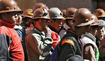 mineros se oponen a la nacionalización de las empresas en las que trabajan