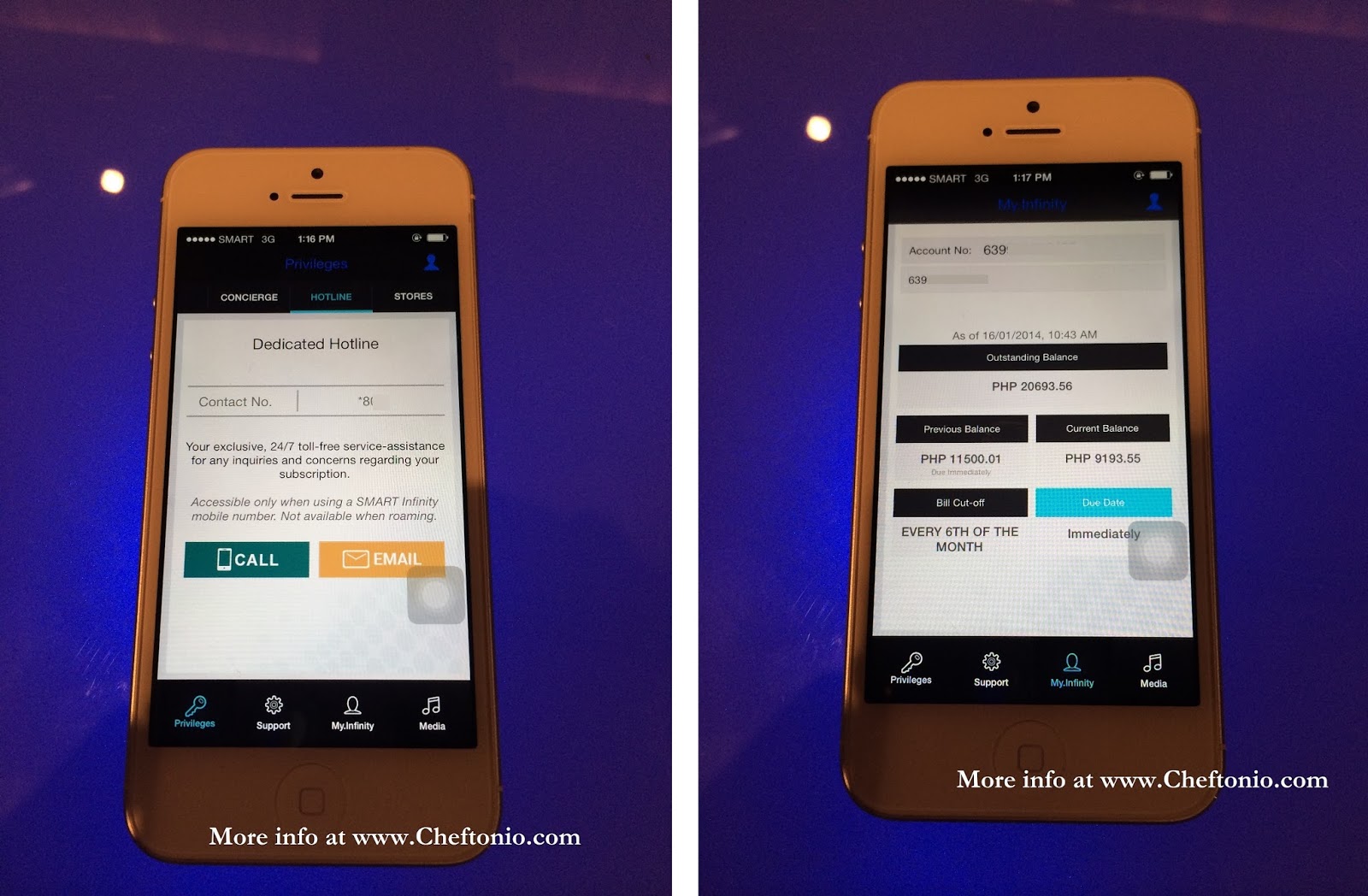 Smart Infinity Lifestyle App Features [iOS and Android] ~ Cheftonio's Blog