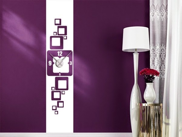 Unusual Wall Clock for Contemporary Room Design