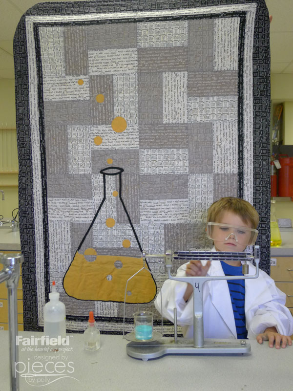 Pieces by Polly Simple Chemistry Quilt