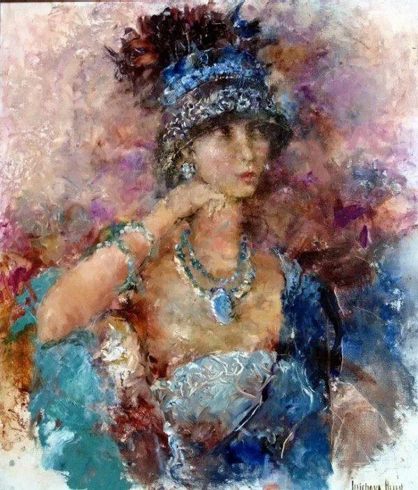 Helen Illichova [Елена Ильичева] 1958 ~ Ukrainian painter