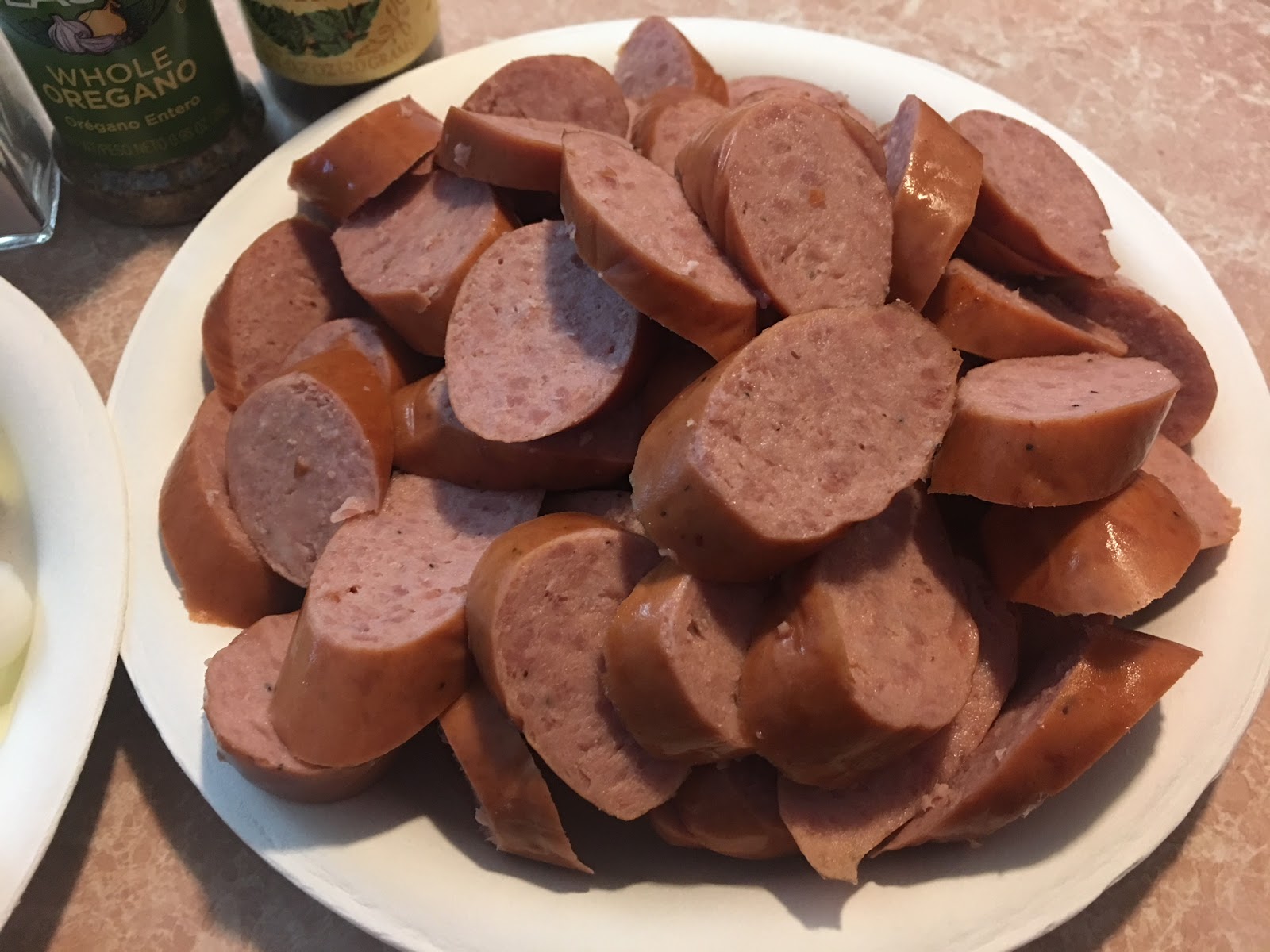 Toast to Roast Air Fried Turkey Sausage w/Zucchini & Onions