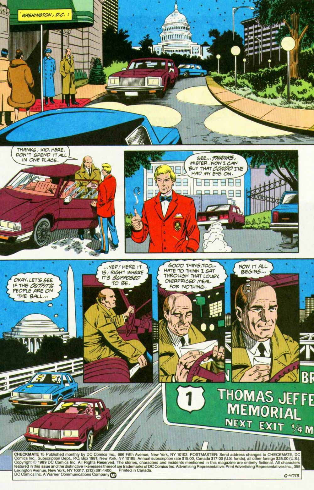 Read online Checkmate (1988) comic -  Issue #15 - 2
