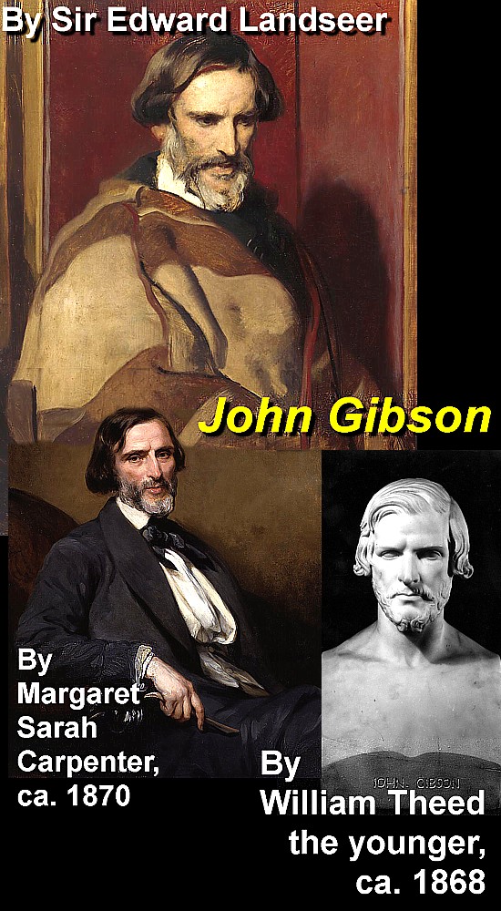 John Gibson, Esq; RA. Photographic Portraits of Living Celebrities