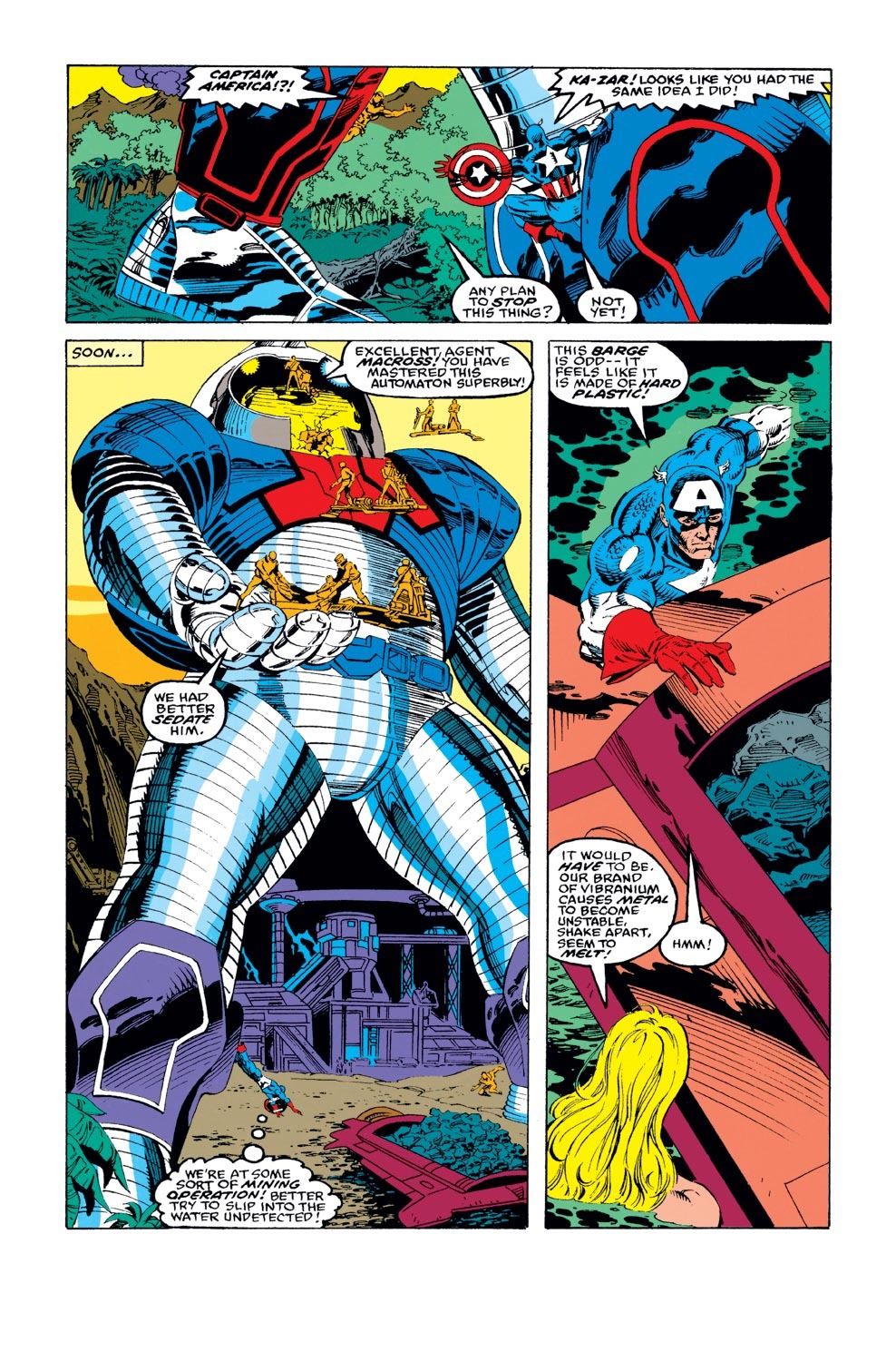Captain America (1968) Issue #417 #366 - English 22