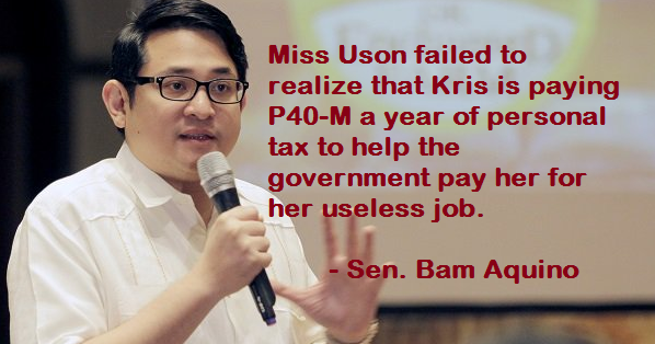 Bam Aquino: Our Family is the Foundation of This Country’s Democracy