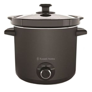 Stainless Steel Daewoo 1.5L Manual Slow Cooker