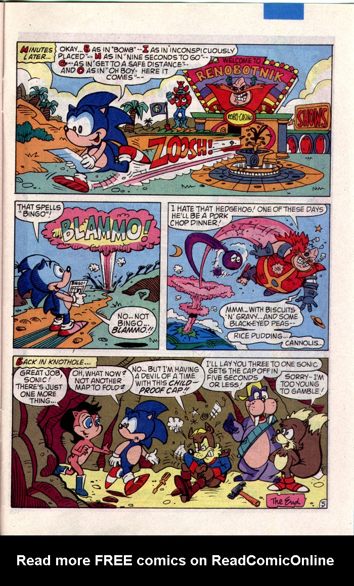 Read online Sonic The Hedgehog comic -  Issue #1 - 25