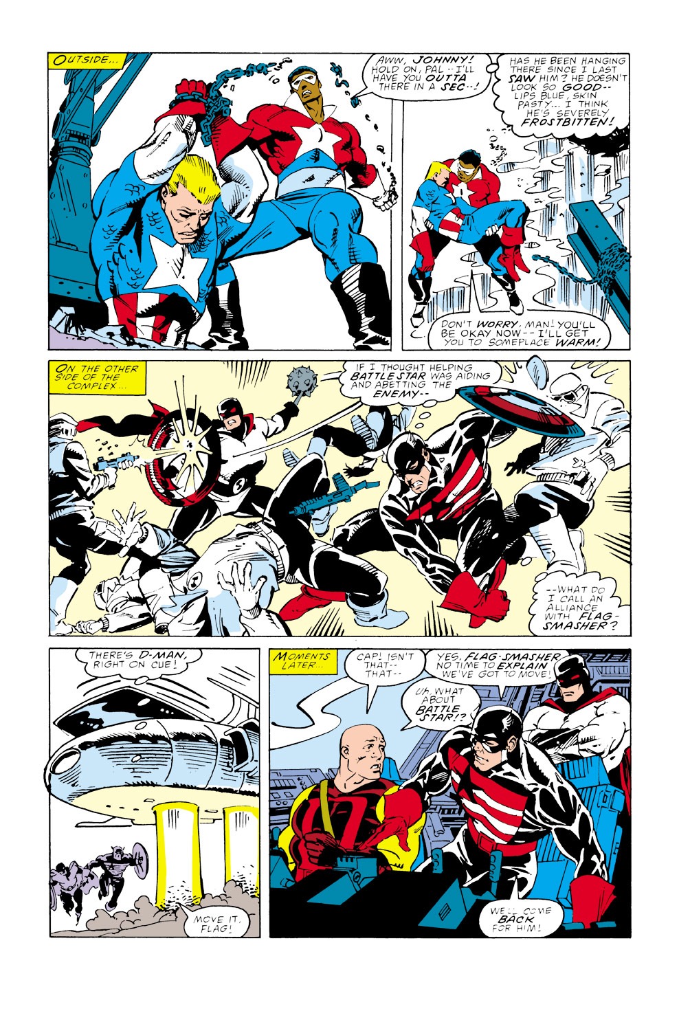 Read online Captain America (1968) comic -  Issue #349 - 17