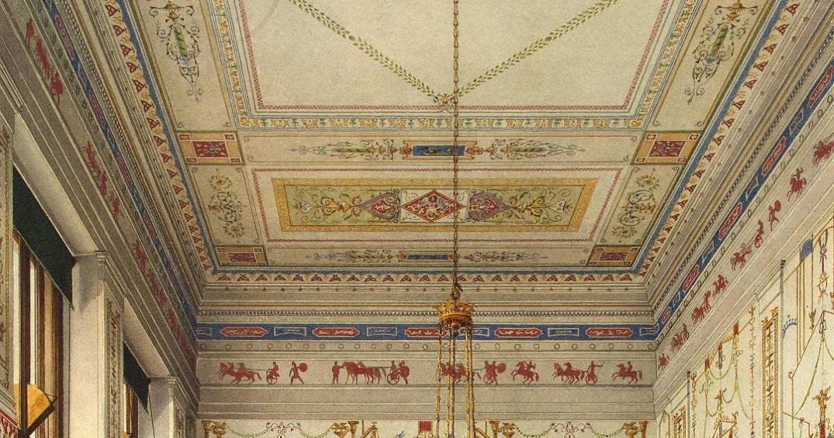 winter palace research pompeian dining rooms design works naples