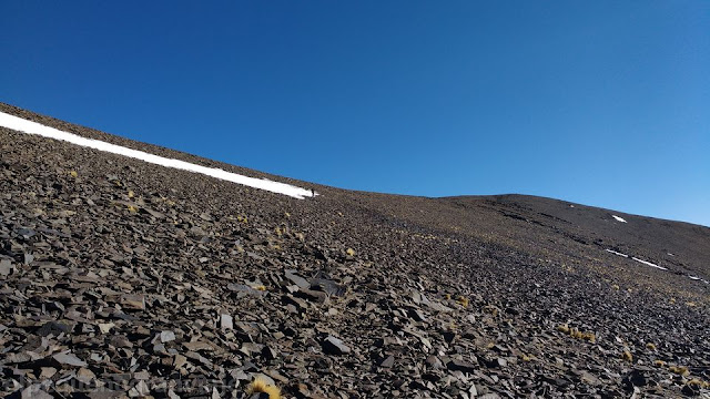cordon, sierra, vistas, cumbre, ascenso