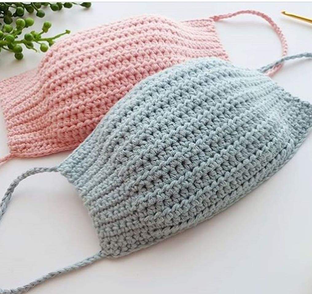 How to Crochet a Quick and Easy Face Mask. 🧵 CROCHET PATTERNS